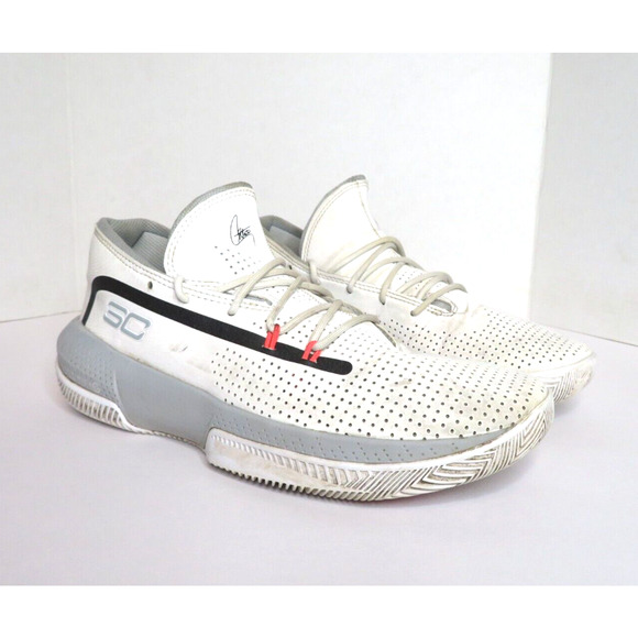 Under Armour SC 3zer0 III Steph Curry Basketball Sneakers 3022048-100 Size 8.5 - Picture 1 of 9